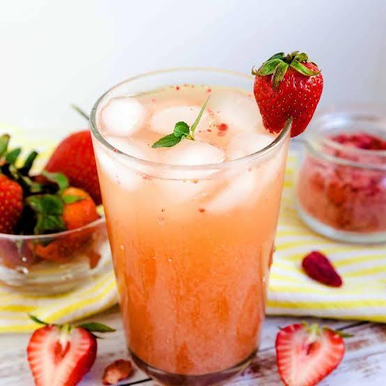 Strawberry Green Tea